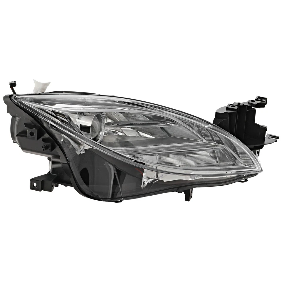 Faro halógeno para modelos Mazda 6 S GT GS i 2009-2010 lente transparente derecha Foto 3 de 4