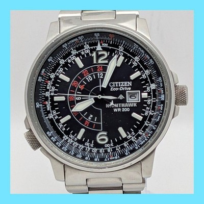 Citizen Promaster Nighthawk B877-S122589 GMT Eco-Drive Herrenuhr...