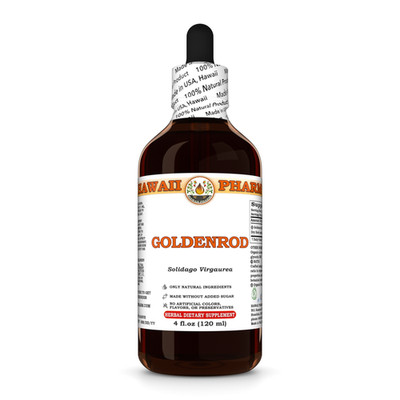Goldenrod (Solidago Virgaurea) Dried Herb Liquid Herbal Extract
