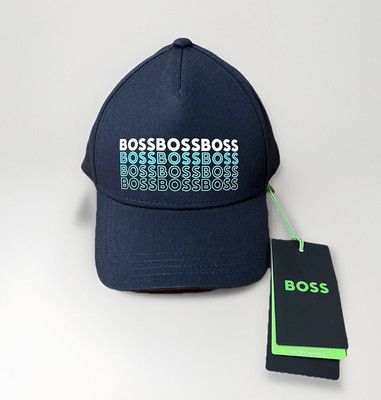 Boss Hugo Boss Men’s Baseball Cap Navy One Size Logo Tech Prep Adjustable  Sun UK