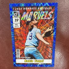 2023 Panini Donruss Marvels Robin Yount #M4 Blue /249 Milwaukee Brewers
