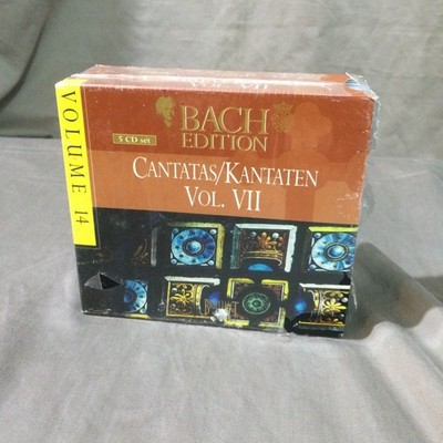 Bach Edition Vol 14 Cantatas Vol VII 5 CD Set Brilliant Classics Sealed Box 2000