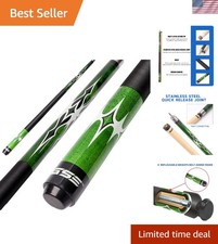 58" 2-Piece Canadian Maple Billiard Cue Stick - 18oz-21oz Options