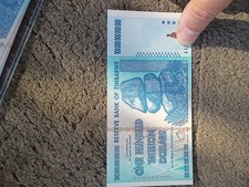 Zimbabwe 100 Trillion Dollars 2008 AA P-91 Banknote New UNC Zim Currency