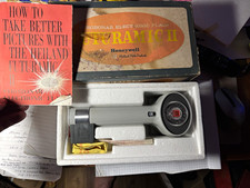 Honeywell Strobonar Futuramic Ii Strobe Flash Gun For Film Camera W Box Manual