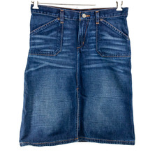 Women's Size 5/6 EXPRESS Denim Skirt Mid Thigh Cotton
