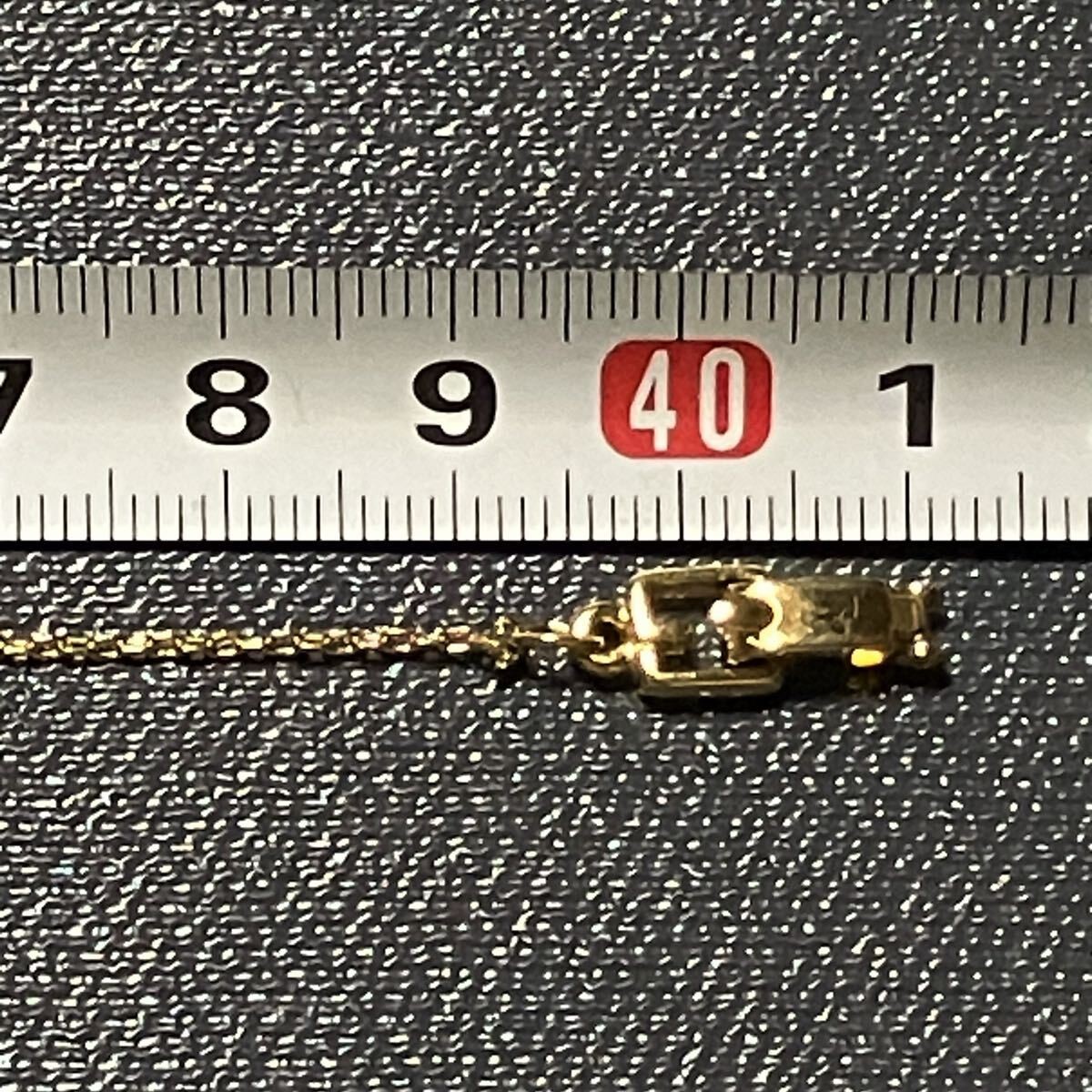 [m]GIVENCHY Hexagon Polygon Logo Necklace Gold Color Givenchy Stone Pendant thumbnail 7