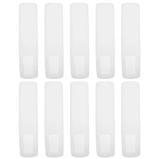 10 Pcs Silicone Remote Control Cover For Tv And Air Conditioner Controllers