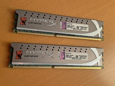 Kingston HyperX Genesis DDR3 RAM Kit 8GB (2x4GB) 1600MHz CL9   KHX1600C9D3X2K2/8