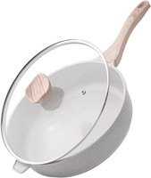 Kordisen Keramik Bratpfanne Mit Deckel, 30 Cm Antihaft Tiefe Pfanne, GroßE Induk