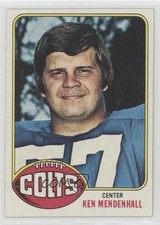 1976 Topps Ken Mendenhall #482 fm0