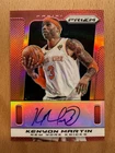 2013-14 Panini Prizm Kenyon Martin  Autograph Auto Red Prizm /99 Knicks #73