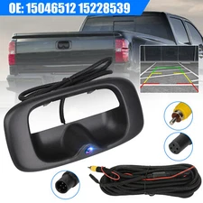 Rear Backup Tailgate Handle Camera 15046512 For 99-06 Chevy Silverado GMC Sierra