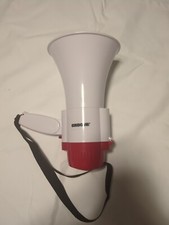 TPro 25 W Lightweight 600 M Range Portable Megaphone Bullhorn with Strap Siren