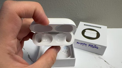 Replacement Wireless Charging Case for AirPods Pro 1 & 2Gen No Earbuds Lightning - Picture 9 of 9