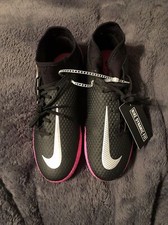 Nike Phantom GT Academy FG MG Soccer Cleats Black Pink CW6667-006 Men's Size 6.5
