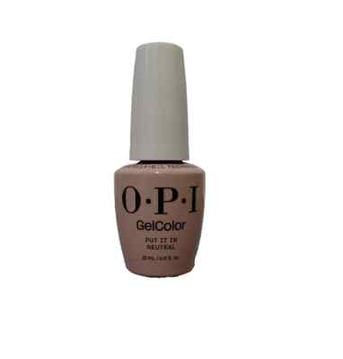 OPI Gel Polish HOT COLOR ON SALE 15ml/0.5 fl oz - GCT65 Put It In Neutral