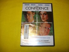 CONFIDENCE DVD NEW SEALED EDWARD BURNS RACHEL WEISZ ANDY GARCIA DUSTIN HOFFMAN