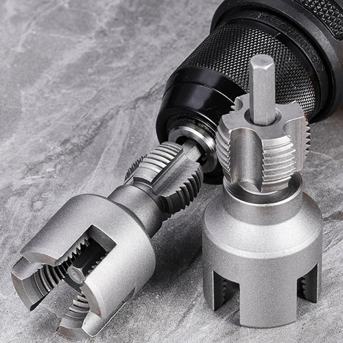 Internal/External Thread Pvc Pipe Threader Kit Waterpipe Tapping Tool - Picture 7 of 21