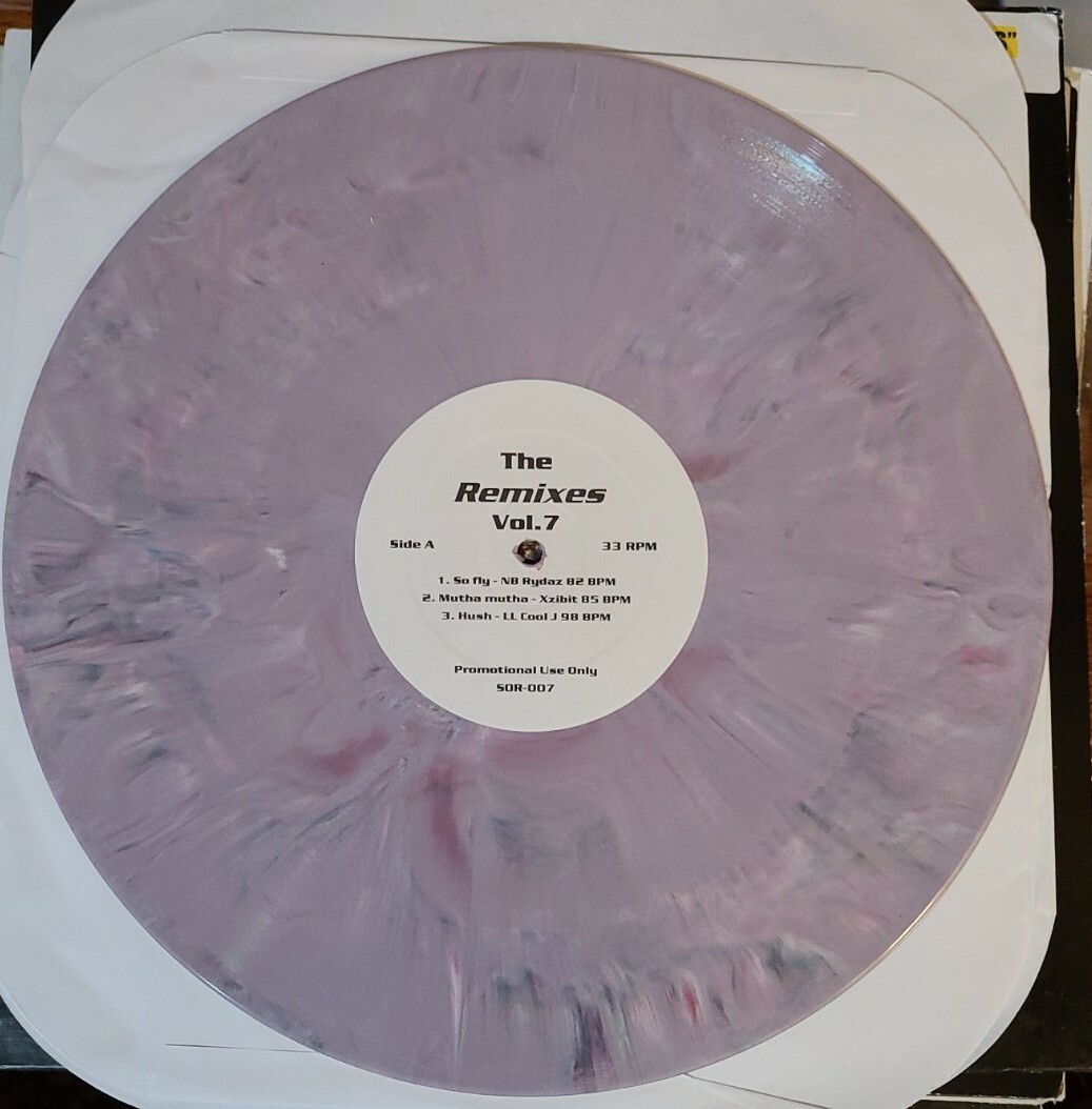 LL COOL J Xzibit FOR DJs ONLY REMIXES VOL 7 RARE PURPLE MARBLE 