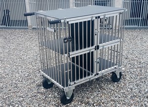 dog crate trolley
