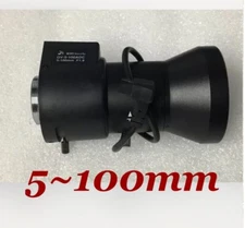 GVI GV-5-100ADC CCTV Camera Varifocal Lens W/ 5-100mm F1.8 CS Auto Iris TESTED!