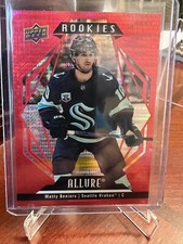 2022-23 Upper Deck Allure Matty Beniers Rookie #150 RED RAINBOW