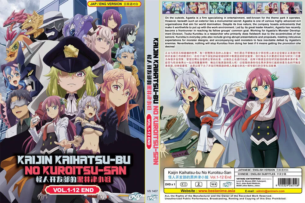 English dubbed of Kinsou No Vermeil:Gakeppuchi Majutsushi (1-12End) Anime  DVD