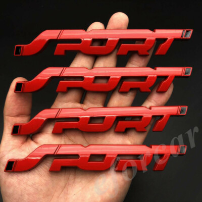3D Metal Red V8 Car Fender Emblem Badge Decal Sticker V12 Biturbo 4matic E S M - Foto 7