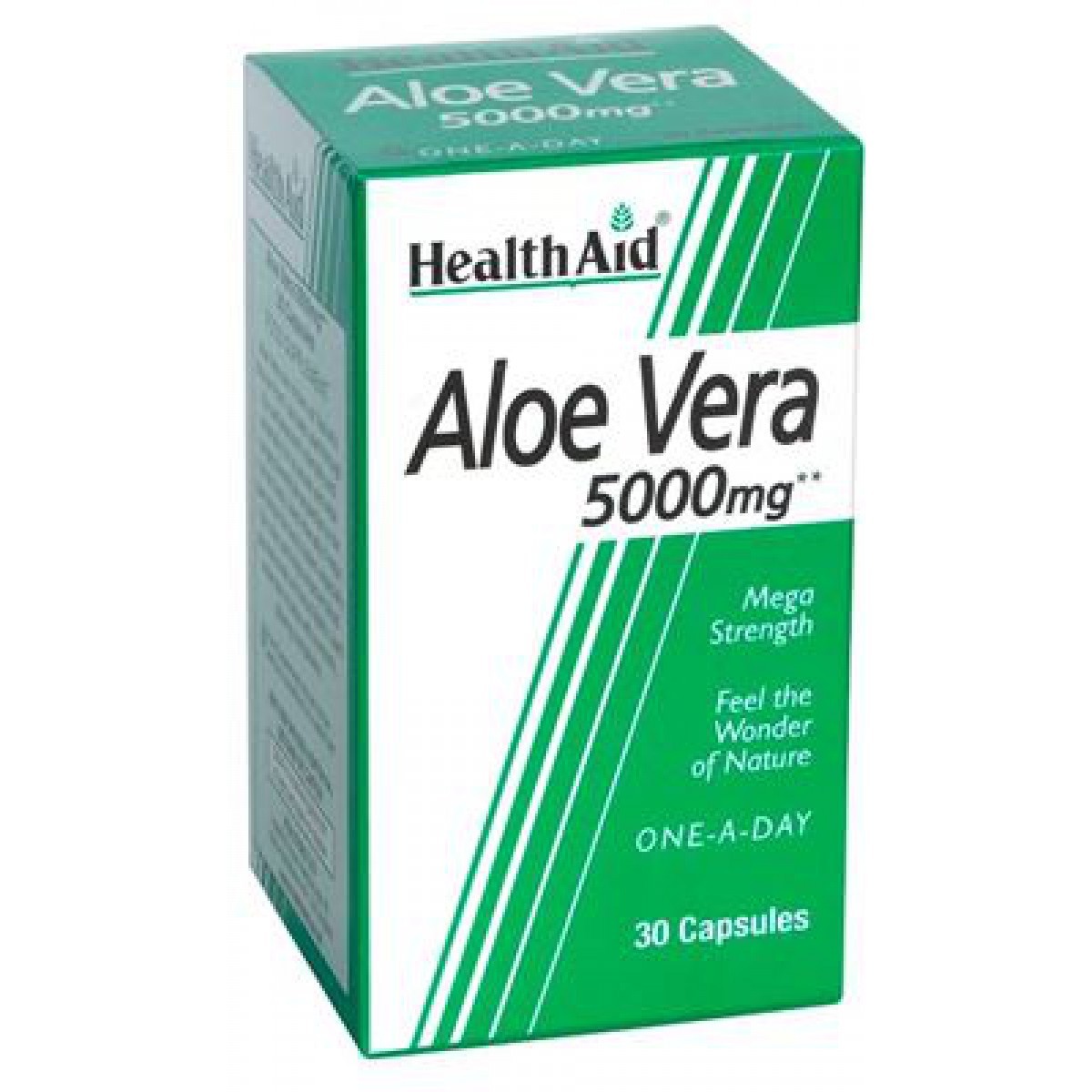 HEALTH AID ALOE VERA 5000MG - 30 CAPSULES
