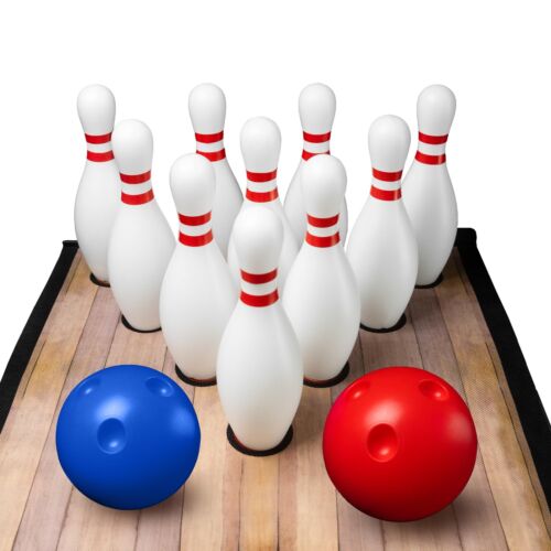 ActiveJoy - Mini Kids Bowling Set - Bowling Games for Kids Indoor - Bowling A...