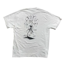 Vintage Art by Design Logo Tee Just Groovin Doublesided Made in USA Hanes Size M