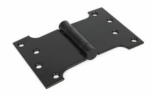 From The Anvil Black 4'' x 4" x 6" Ball Bearing Parliament Hinge (pair)