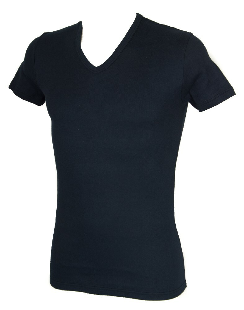Футболка uomo caldo cotone scollo V manica corta RAGNO SPORT articolo 601958 NATU