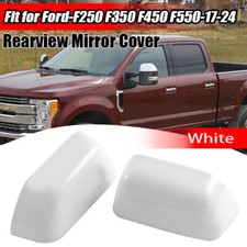 For Ford F250-f550 2017-2026 Superduty Wing Mirror Covers Cap Z1 Yz Oxford White