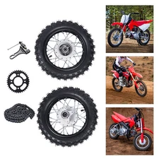 For Honda CRF50 XR50 BBR KLX 2.50-10 Front Rear Tire Rim Wheel Wear-resistant US