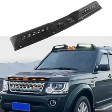 2 Lamp Roof Top Light Bar LED DRL Fits For LR Discovery 3 LR3 2004-2009