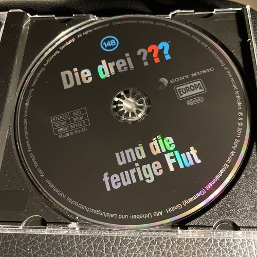 Die drei ??? und die feurige Flut/ CD Folge 148/Europa/ 🔝 Sammlerstück - Bild 3 von 7