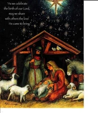 HOLY FAMILY by SUSAN WINGET RELIGIOUS INSPIRATIONAL CHRISTMAS CARD LANG (16)
