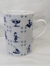 Delft Holland Collection Patchwork Coffee Cup Mug