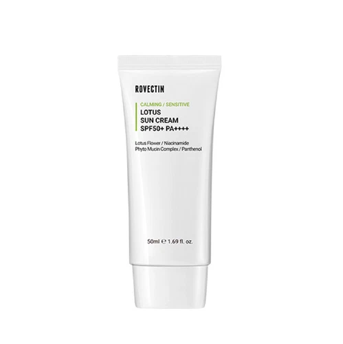 Rovectin Calming Sensitive Lotus Sun Cream SPF50+ PA++++ 50ml (1.69oz)