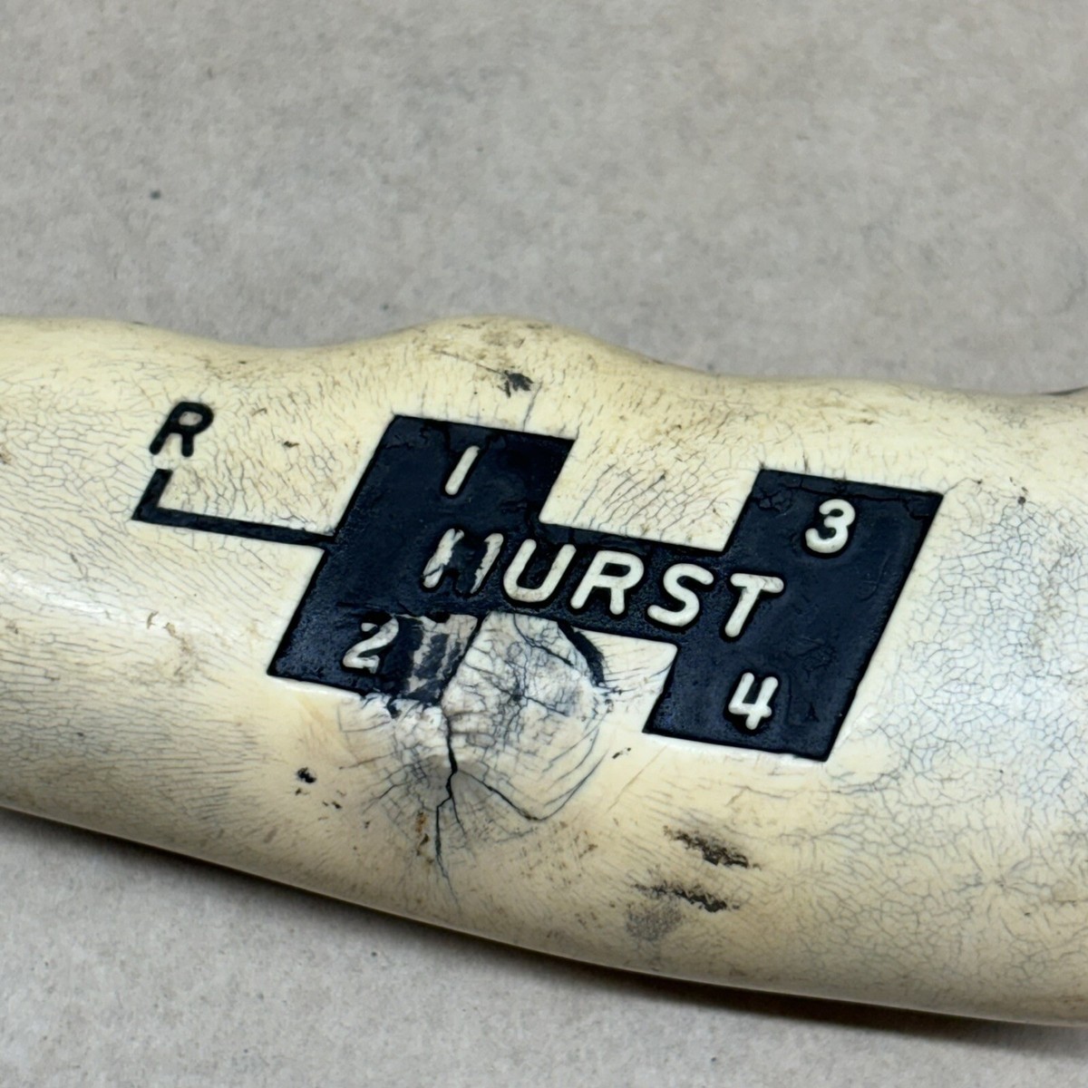 Vintage Original Hurst 1960's 4 Speed Ivory Shift Knob | eBay