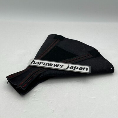 Honda S2000 Ultimate Edition Shift Boots Leather Red Stitch