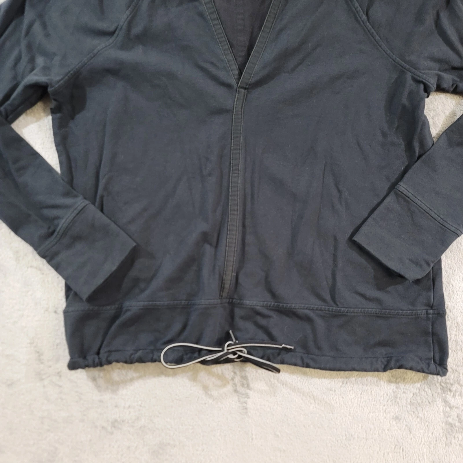 athleta sentry tie lightweight stretch sweatshirt