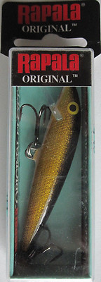 RAPALA Original Floating Minnow - Gold - Four Sizes