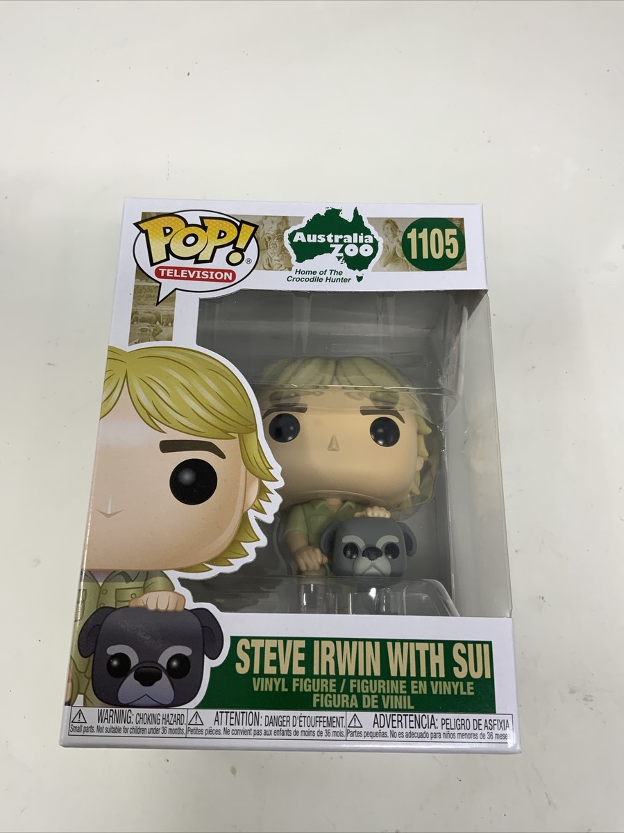 Funko Pop Vinyl Figurine Steve Irwin with Sui #1105 - The Crocodile Hunter  | eBay