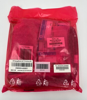 HP DAT 72 SCSI Accessory Kit DW009-60001 New in Sealed Package