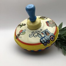 Vintage Ohio Art Tin Spinning Top 