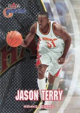 2000-01 Fleer Game Time Basketball #77 Jason Terry