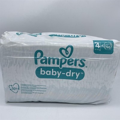 Pampers Baby Dry Höschen , Ersatzgröße, 96 Windeln, Größe 4 (9 - 14 kg)